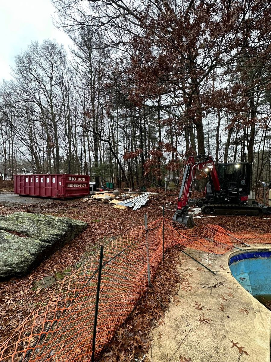 Residential & Commercial Excavation for E. Gordon Construction in Dighton, MA