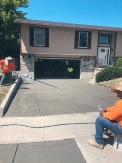 Concrete Slab Construction for NMT Concrete & Landscaping LLC in West Bountiful, UT