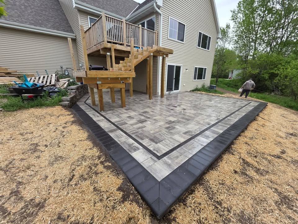Patio Construction for Ultimate Landscaping LLC in Lake Country, WI