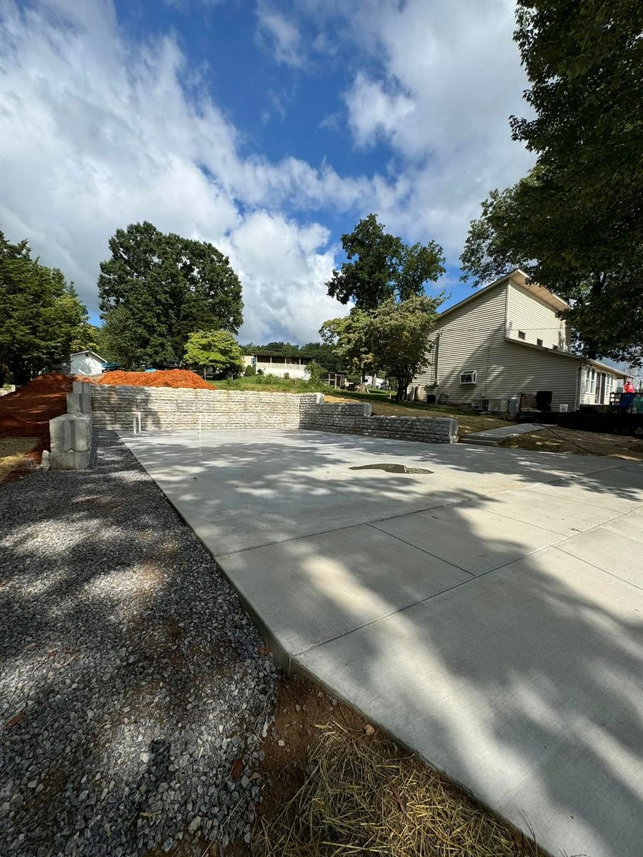 Concrete Slab Construction for Precision Concrete Finishing in Bean Station, TN