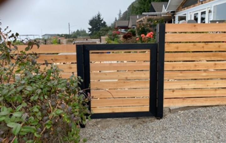 Gate Installation for McBride and Sons Fence in Camano, WA