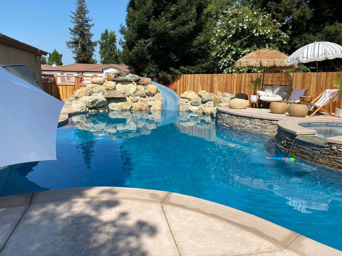 Custom Pool Design for Western Pools Inc in Marysville, CA