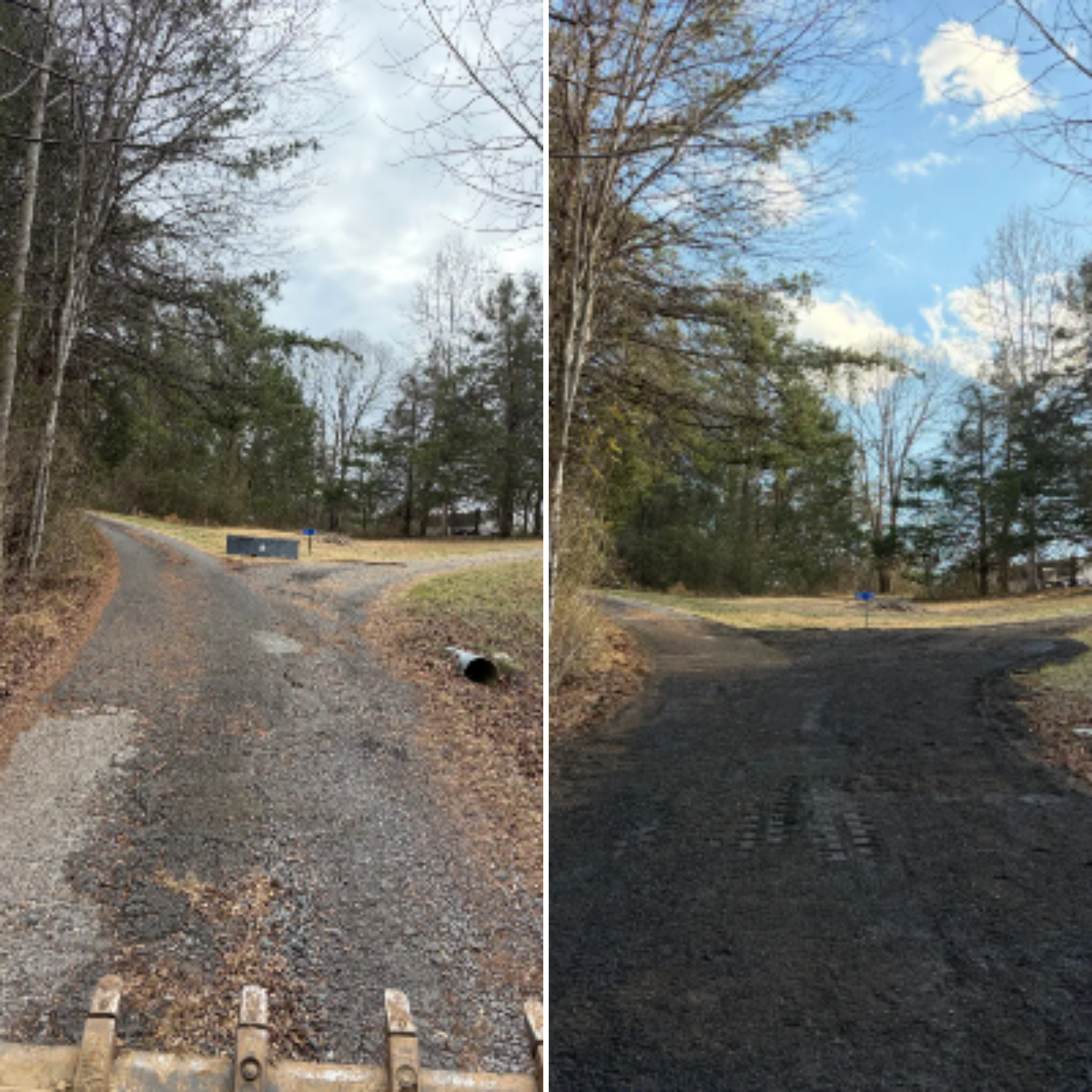 Driveway Regrading for 9999 Building and Renovation LLC in Warrenton, VA