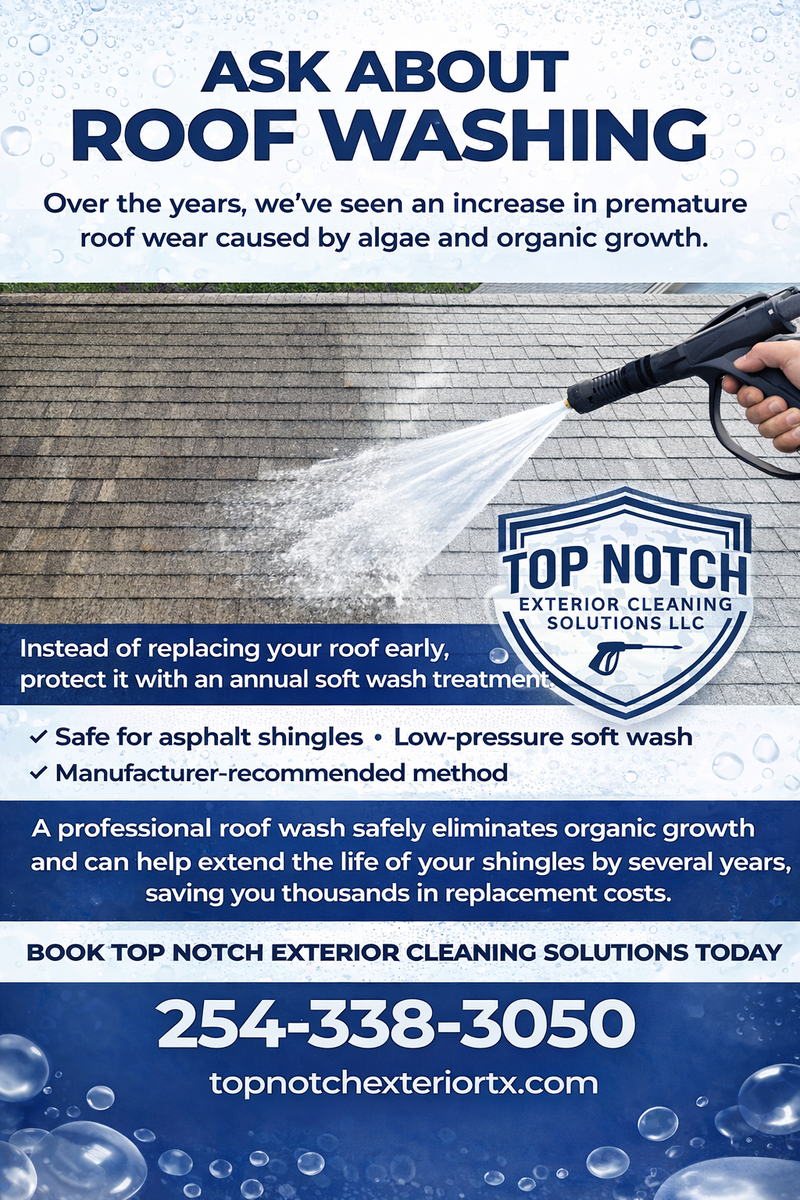 Residential Exterior Cleaning for Top Notch Exterior Cleaning Solutions in Nolanville, TX