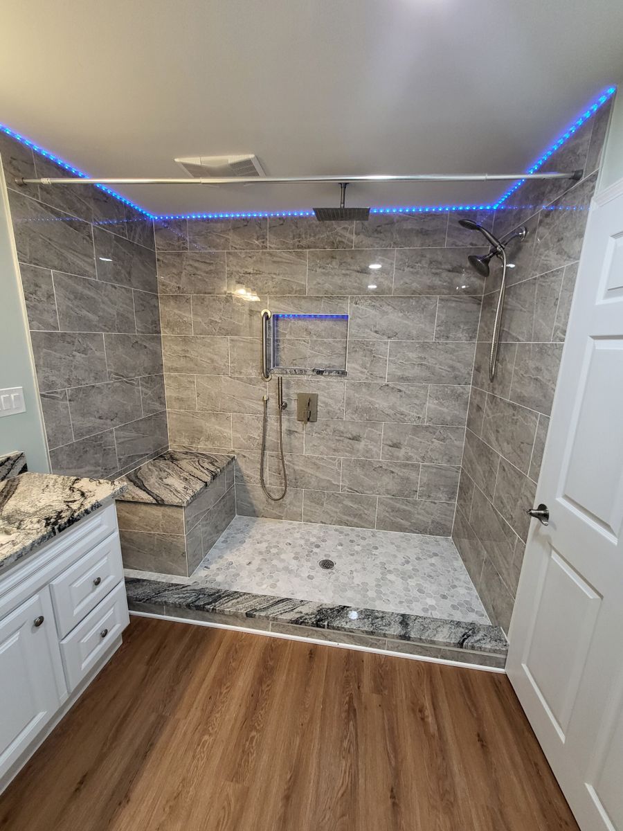 Bathroom Renovation for Clark Contracting in Chester County, PA