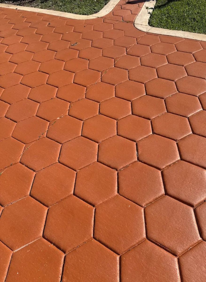 Brick Pavers Installation for Beautiful and Affordable Stamped Concrete by Castilla Concrete Finish Design Corp in Sunrise, FL