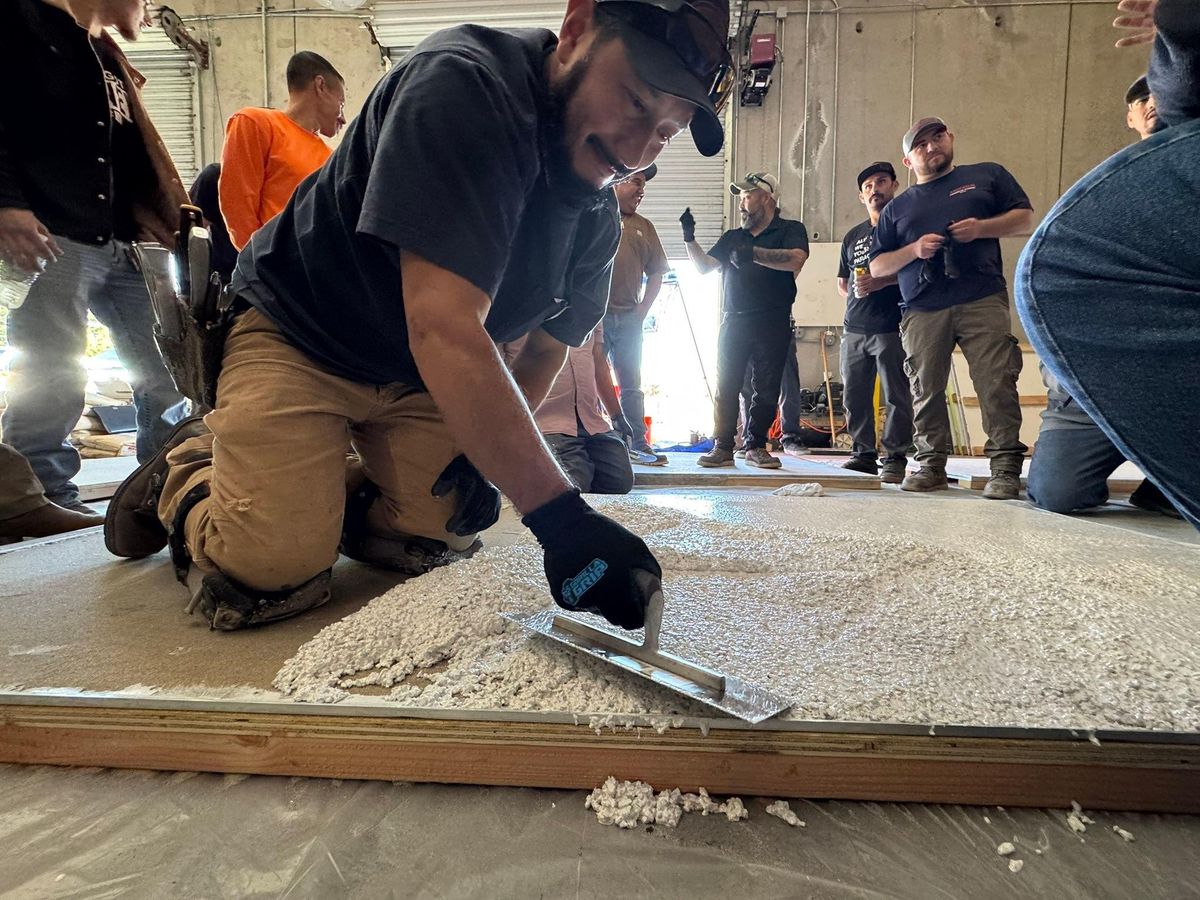 Concrete Polishing for Universal Flooring Inc. in Sacramento, CA