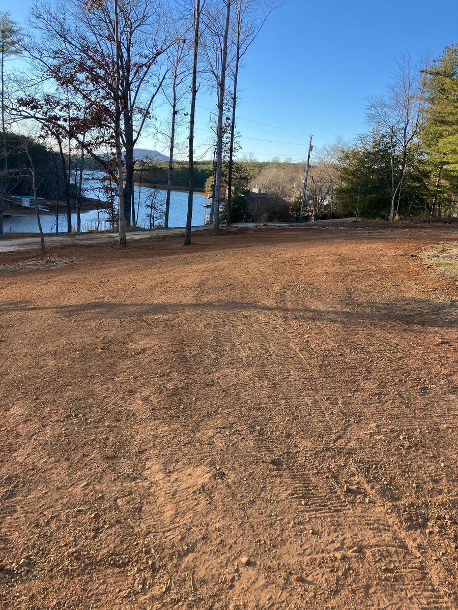Land Clearing for Gibson Grade Works in Towns County, GA