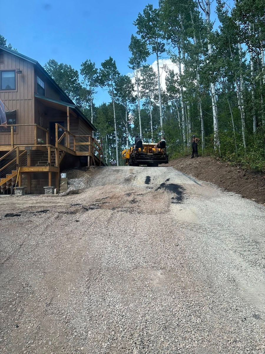 Site Preparation for Kilroy Construction in Afton, WY