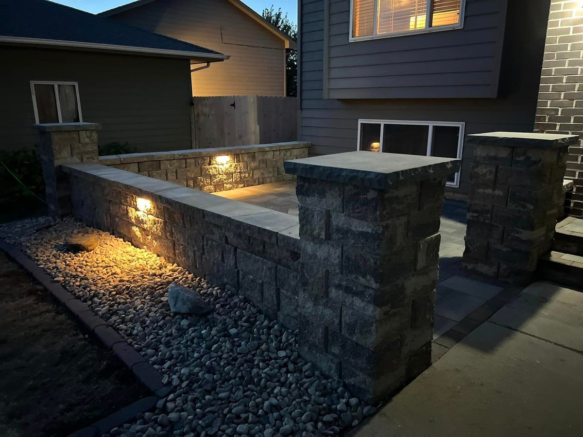 Landscape Lighting for Ramos Universal Landscaping in Sioux Falls, SD