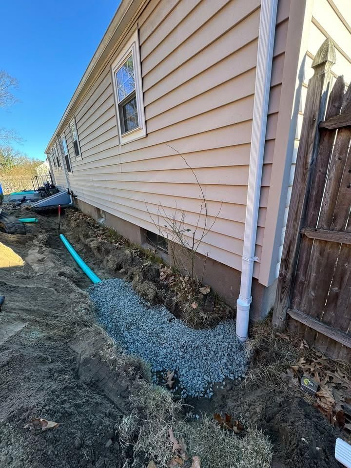 Drainage for Lennon Land Management in Suffield, CT