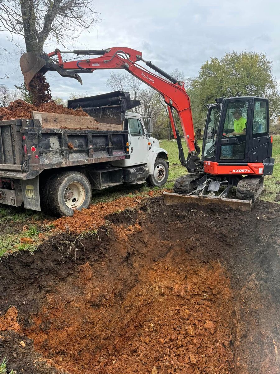 Site Preparation for B&W Construction in Pittsburg, KS
