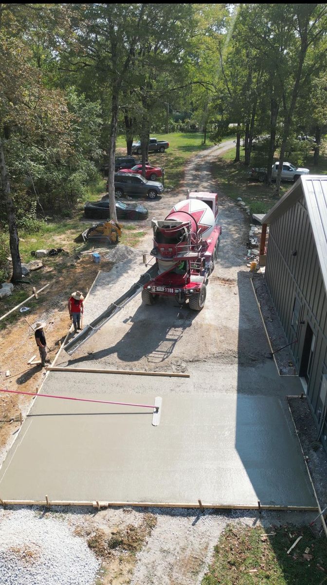 Sidewalk Installation for Providence Concrete, LLC in Murfreesboro, Tennessee