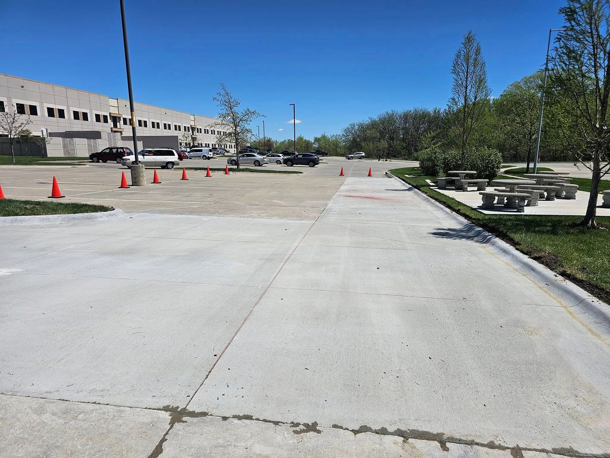 Concrete Driveway Installation for AXC LLC in Knoxville, TN