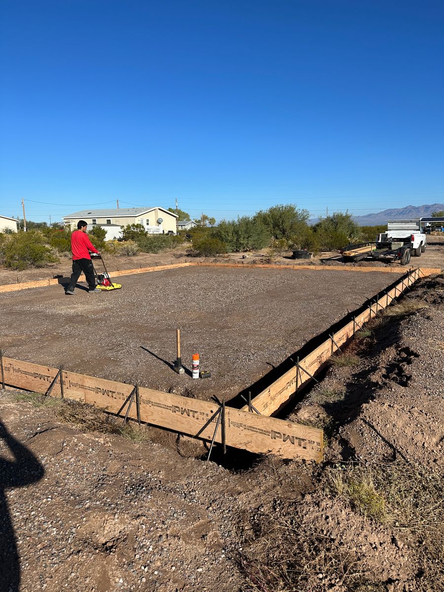 Foundation Installation for American Concrete Placement in Camp Verde, AZ