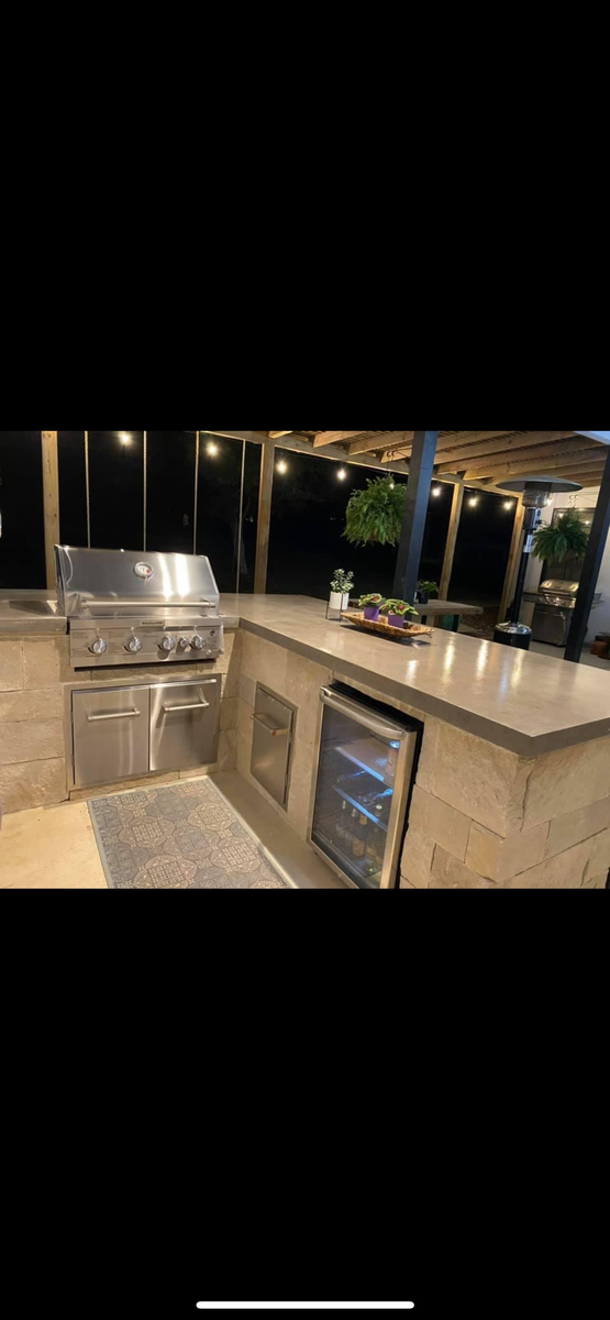 Outdoor Kitchens for ABEL Custom Build & Design, LLC. in New Braunfels, TX