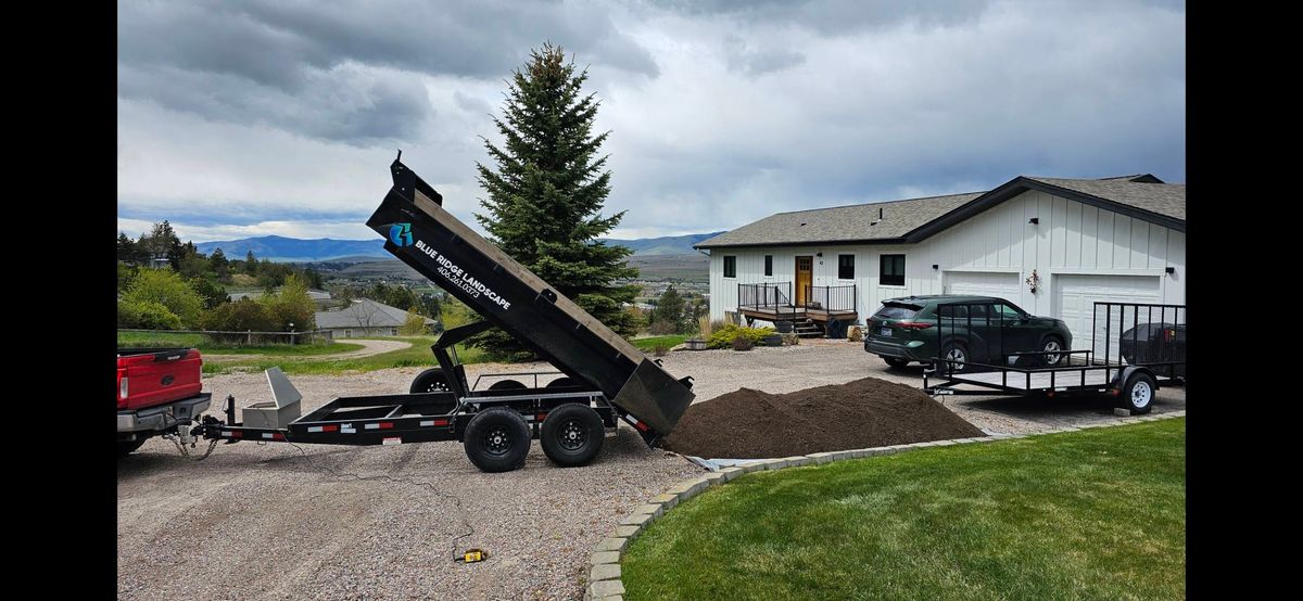 Landscape Installation for Blue Ridge Landscape in Polson, MT