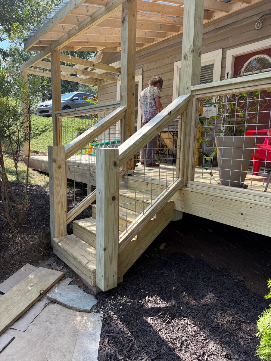 Carpentry for Redwood Construction in Asheville, NC