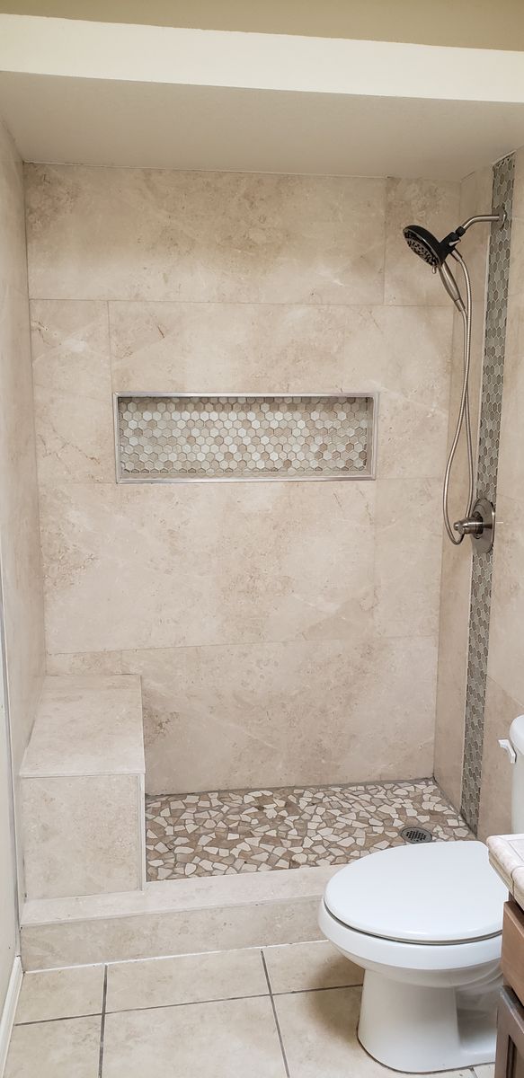 Bathroom Renovation for BDR Innovations in El Paso, TX