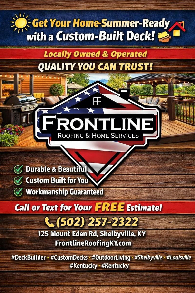 Other Services for Frontline Roofing & Home Services in Shelbyville, KY