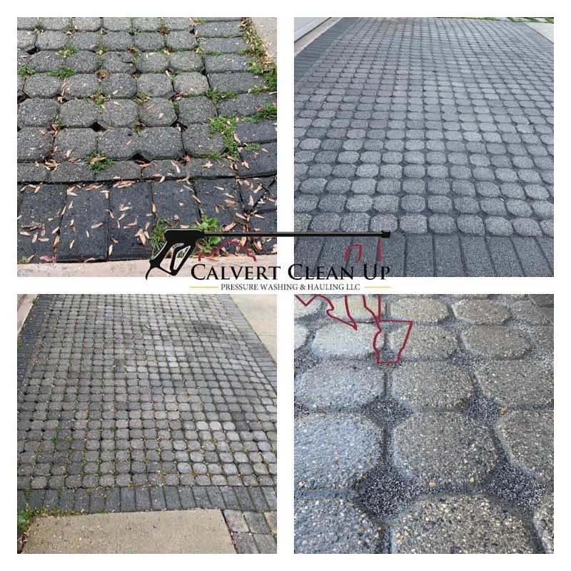 Paver and Patio Restoration for Calvert Clean Up, Pressure Washing & Hauling LLC in Pasadena, MD