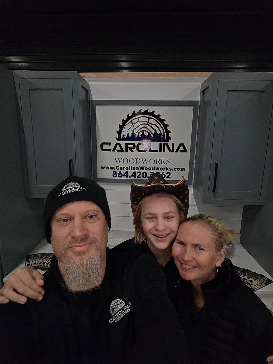 Kitchen Cabinets for Carolina Woodworks in Lyman, SC