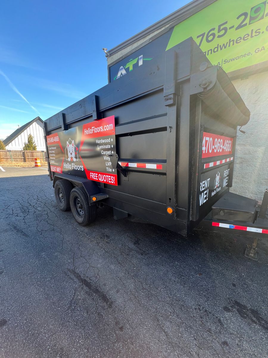 Dumpster Rentals for Hello Floors Atlanta in Columbus, GA