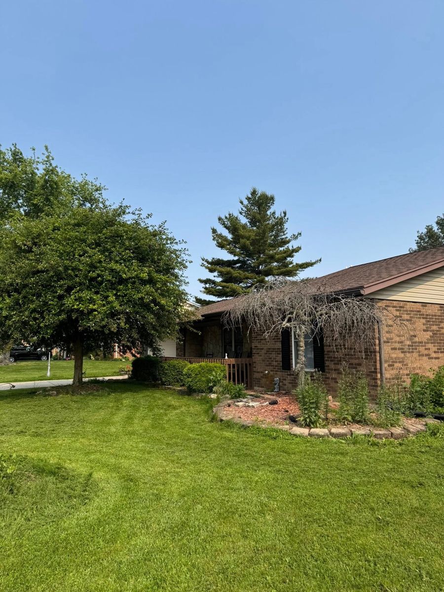 Landscape Installation for Miller Property Improvements in Dayton, OH