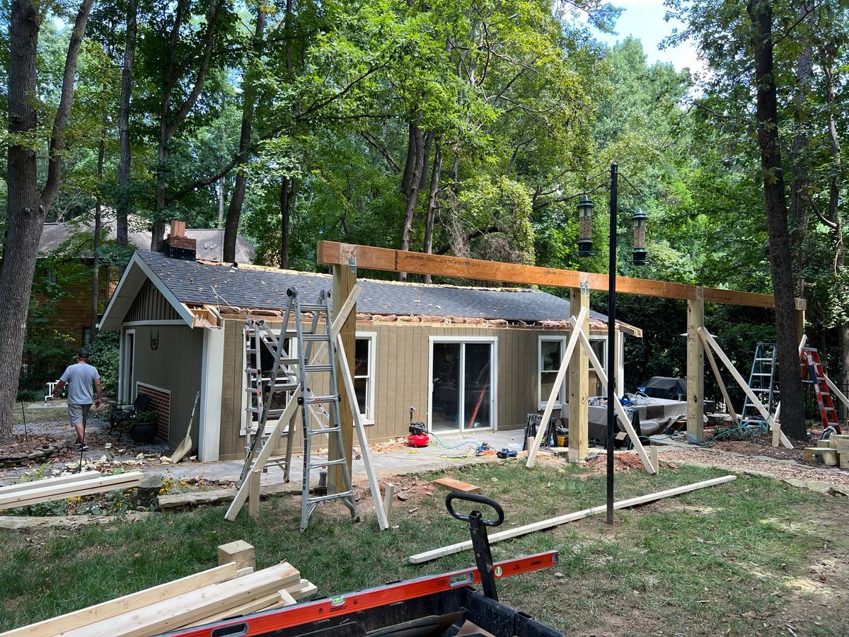 Deck and Patio Construction for MC2 Contracting Solutions in Wilmington, NC