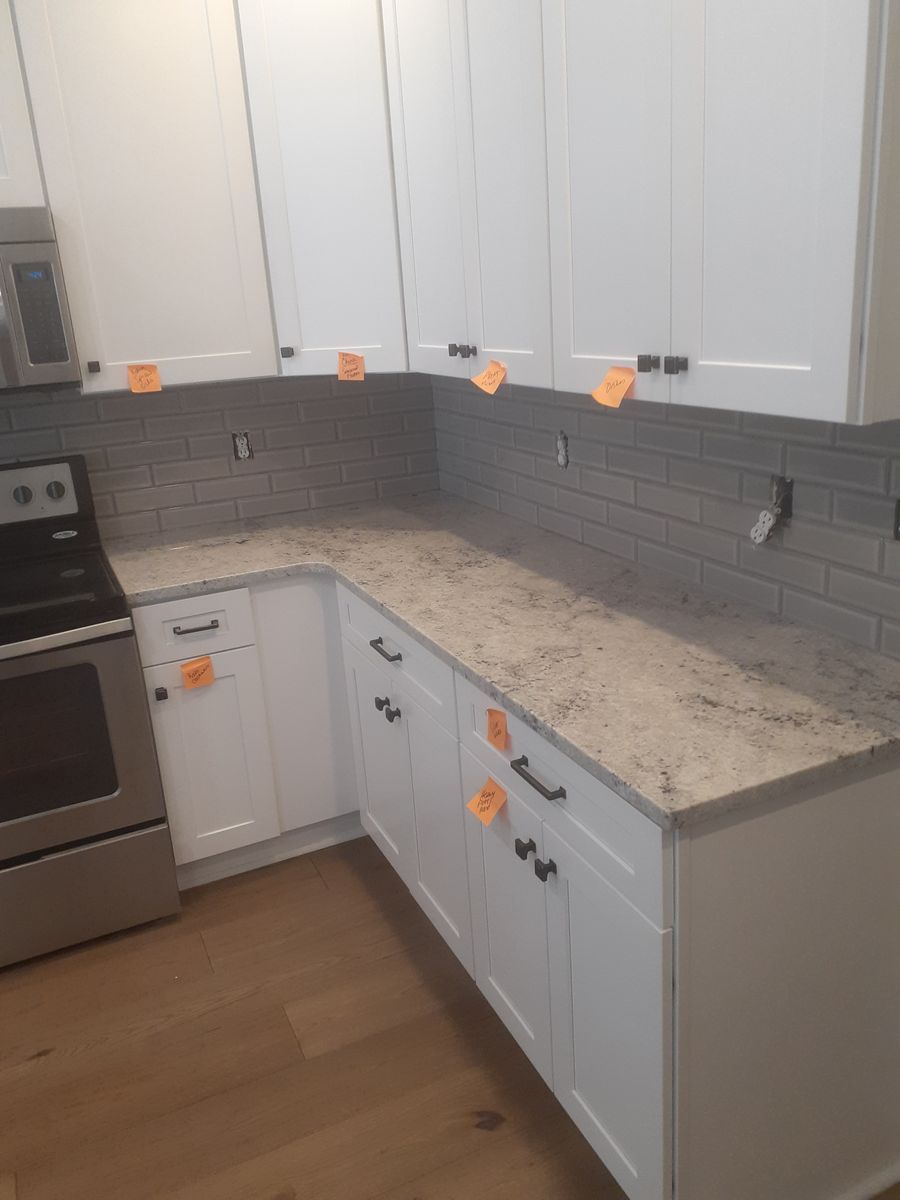 Kitchen Counter Installation for Precision Enterprise Construction LLC in Loganville, GA