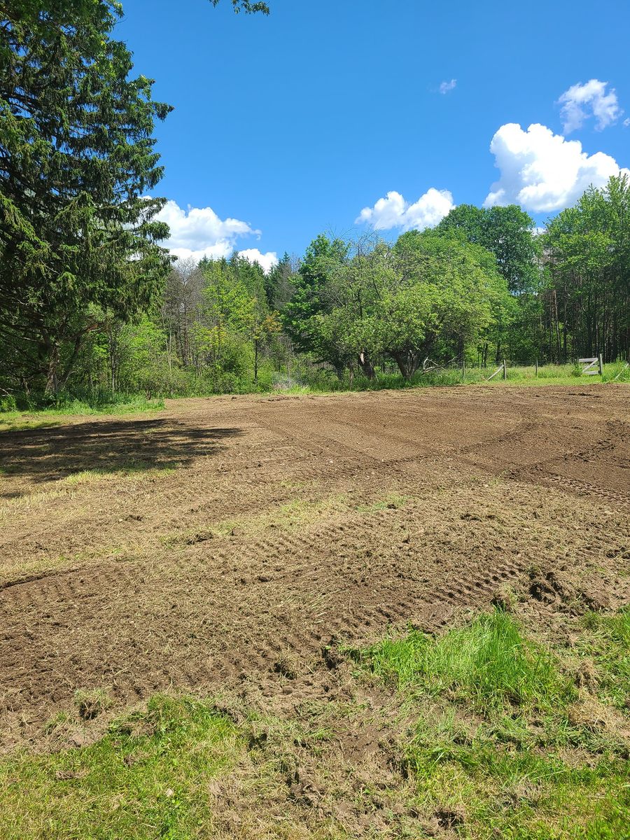 Land Grading for Simz Excavating & Plowing LLC in Warren, PA