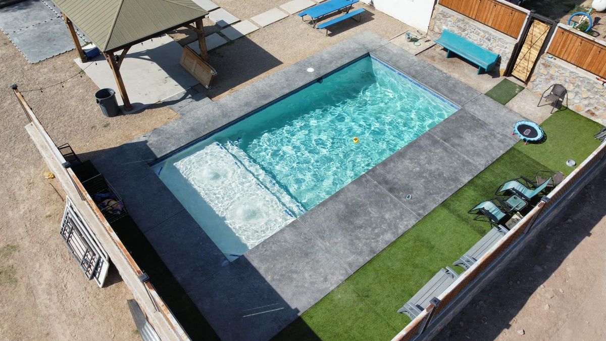 Pool Deck Paving for Alvarado Pool and Concrete in El Paso, TX