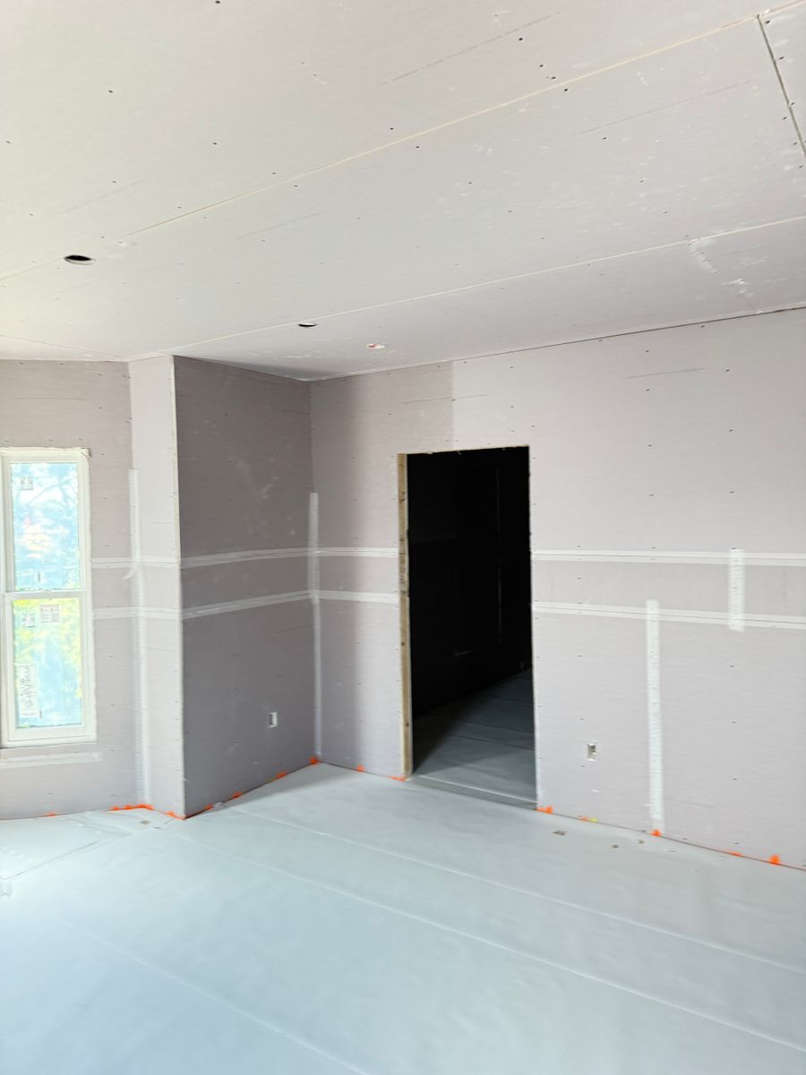 Drywall Installation for P.L.R Drywall & Plaster in New Bedford, MA