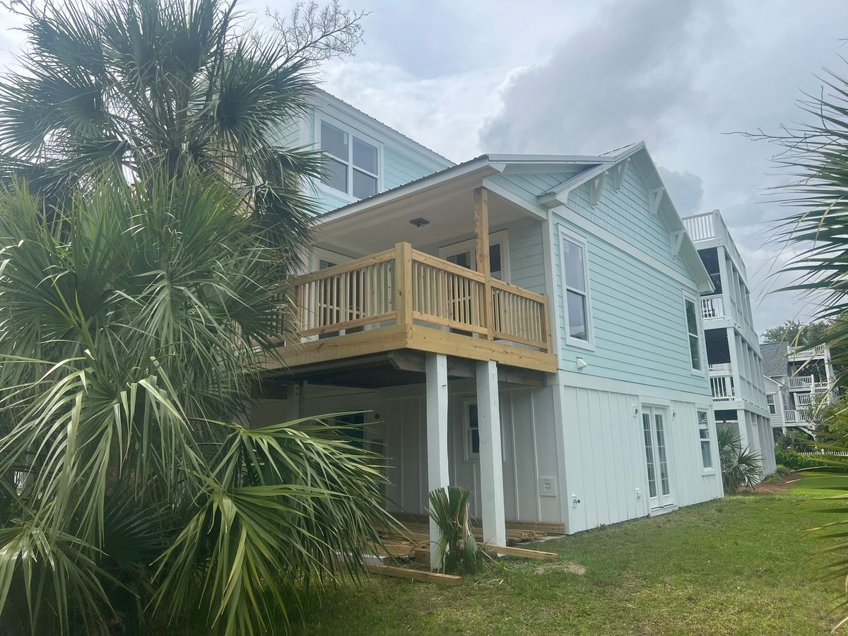 Deck and Patio Construction for MC2 Contracting Solutions in Wilmington, NC