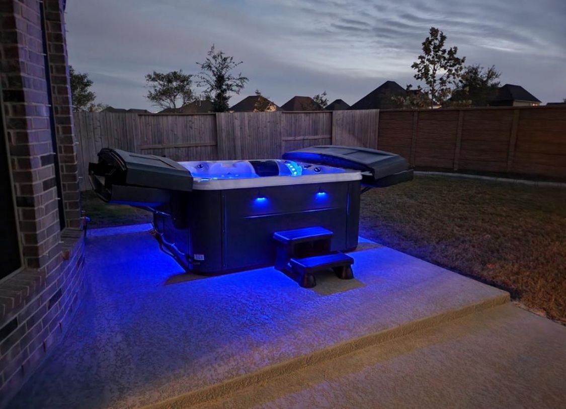 Pool & Patio Restoration for Texas Curb N Borders in Houston, TX