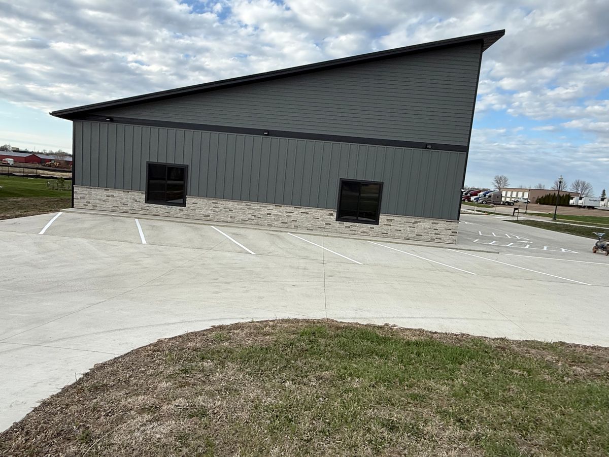 Line Striping for Midwest Line Striping LLC in Spirit Lake, IA