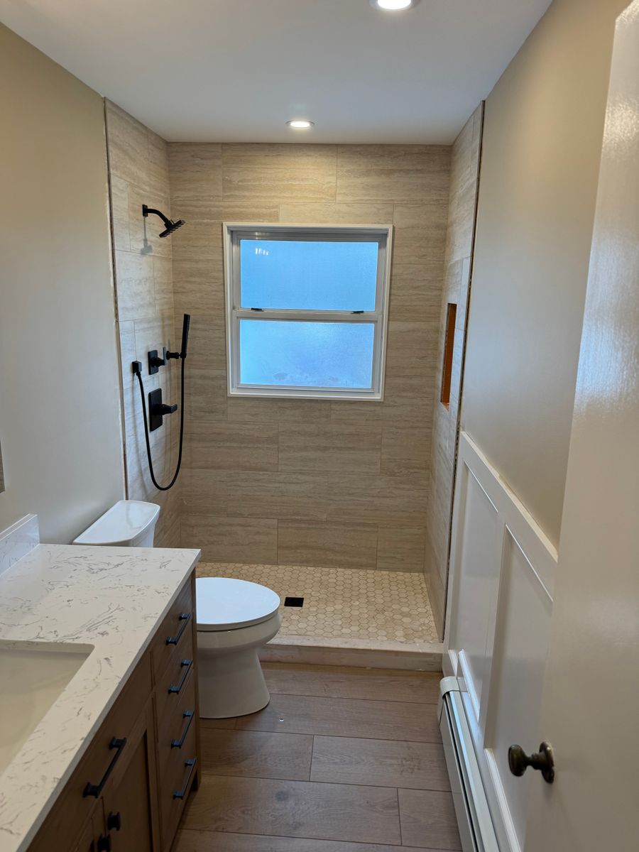 Bathroom Renovation for Make It Right Contracting in East Hampton, NY