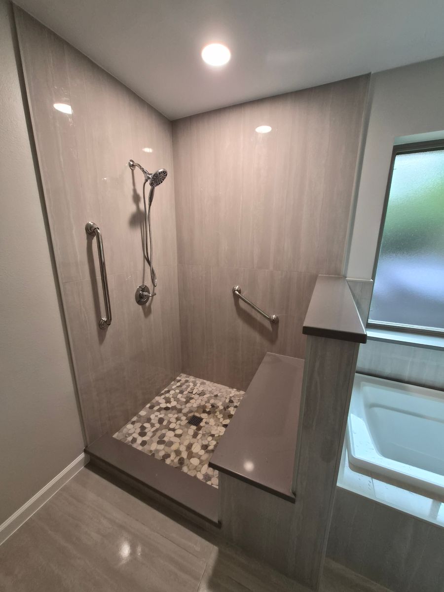 Custom Walk-In Showers for Tile-N-All in Denton, TX