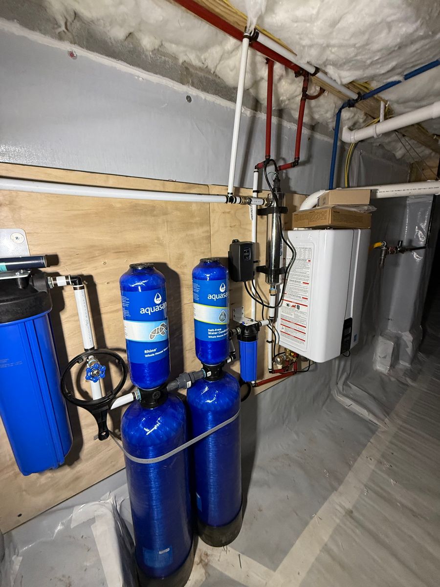 Whole House Water Filtration for Brooky Plumbing in Hendersonville, NC