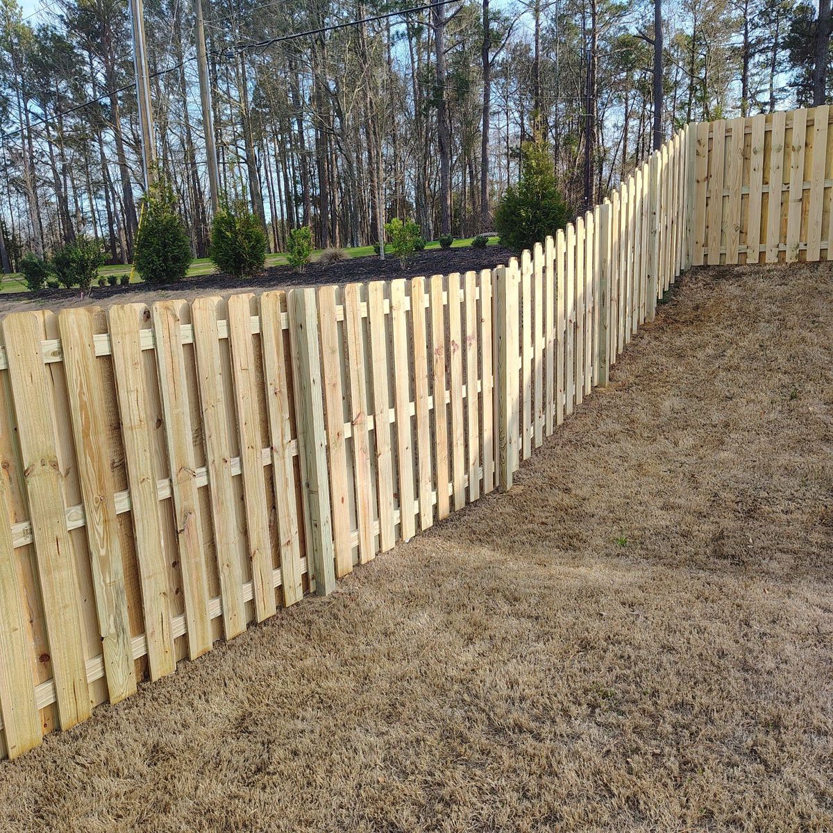 Fence Installation for JB Nealy Fence in Elgin, SC