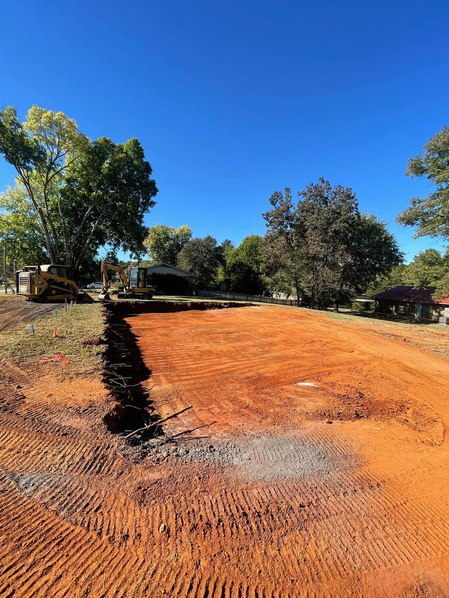 Site Preparation for Strange Excavating & Utilities in Lenoir City, TN