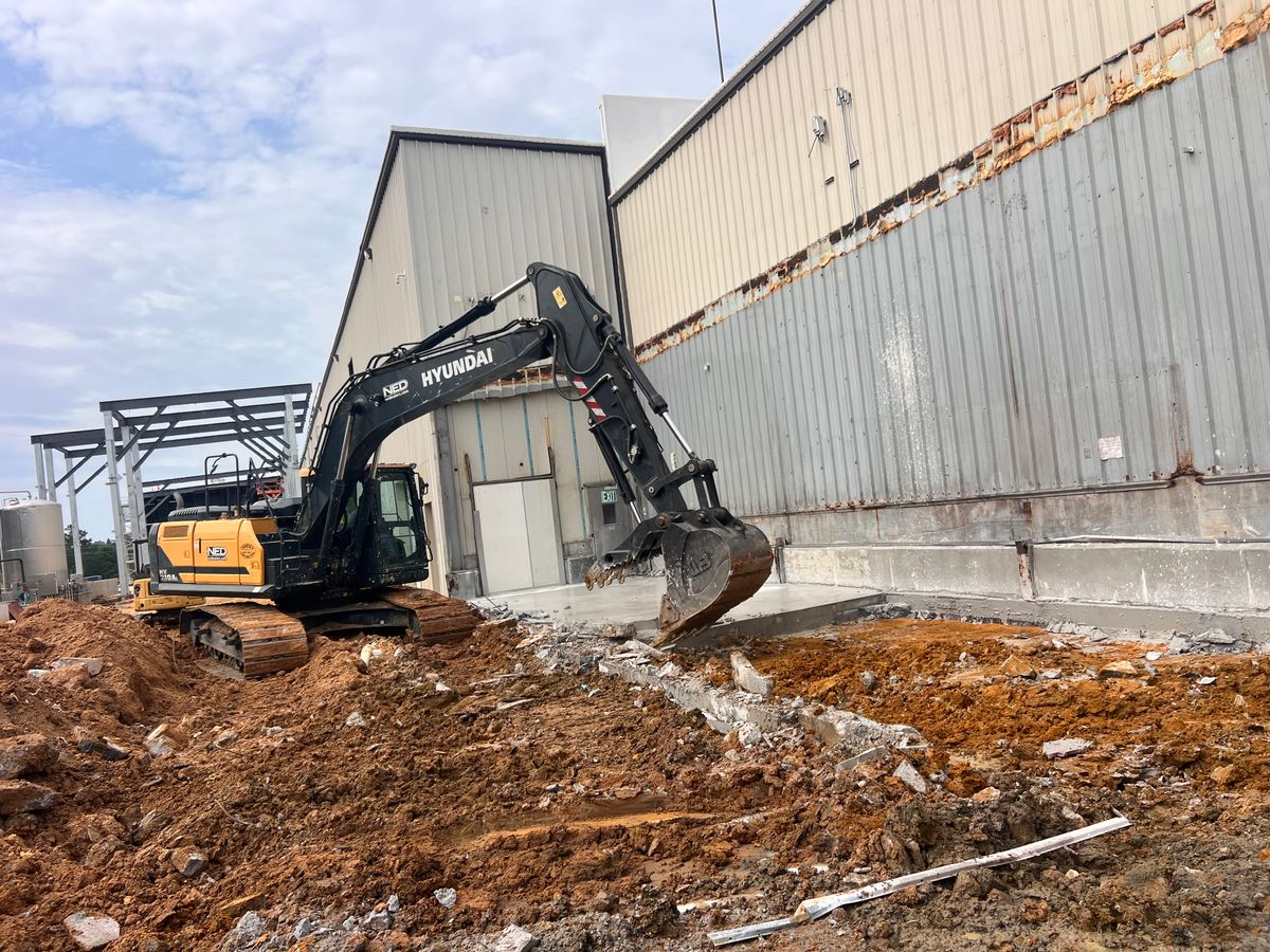 Demolition for Coursey Construction in Metter, GA