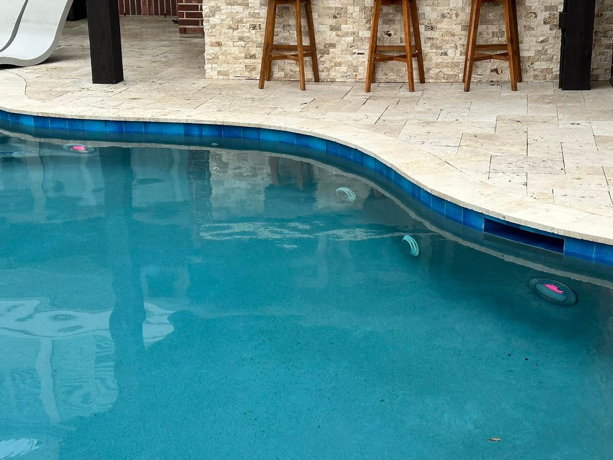Custom Pool Construction for Texas Proud Pools in Galveston County, TX