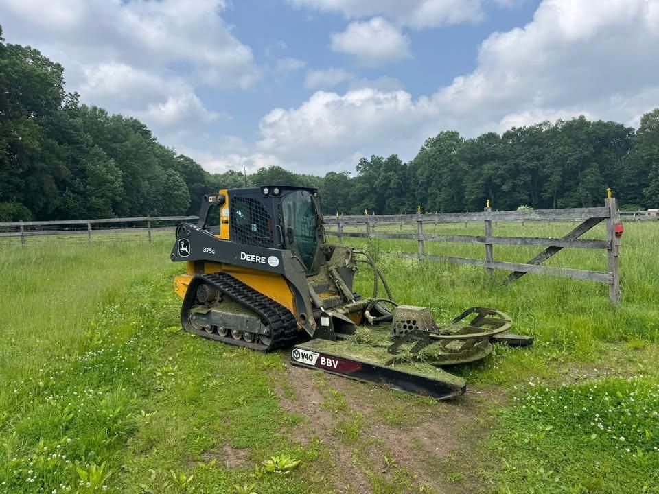 Brush Hogging & Field Mowing for Lennon Land Management in Suffield, CT