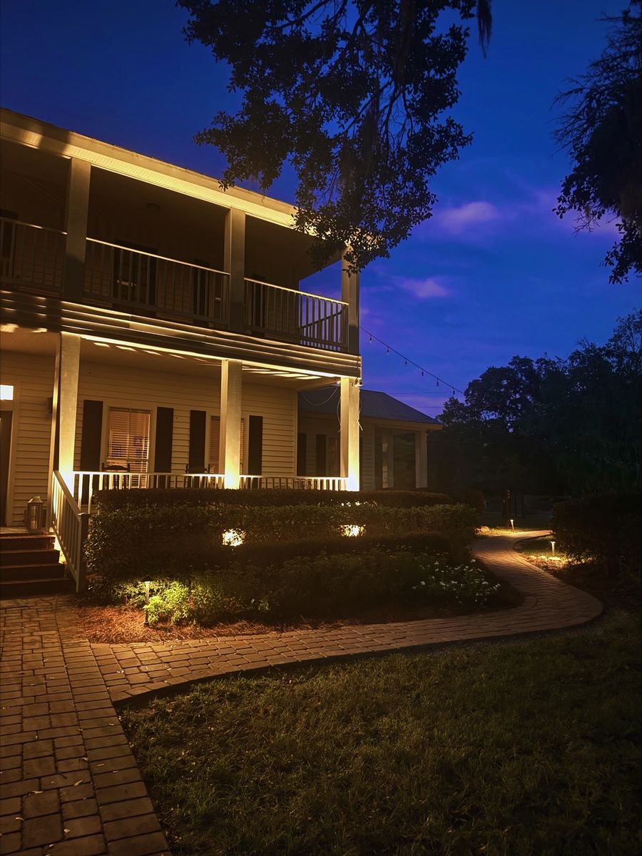Landscape Lighting for Pro Designs Landscaping in Jacksonville, FL