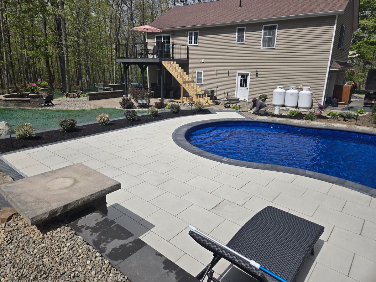 Hardscape Installation for Tony Monaco Landscaping Inc. in Orange County, NY