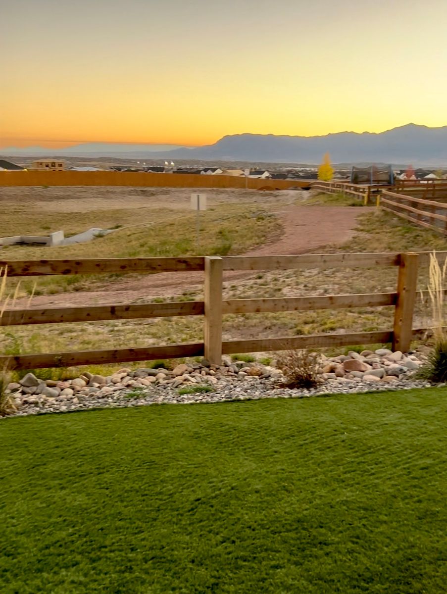 Fencing for Pikes Peak Landscaping in Colorado Springs, CO