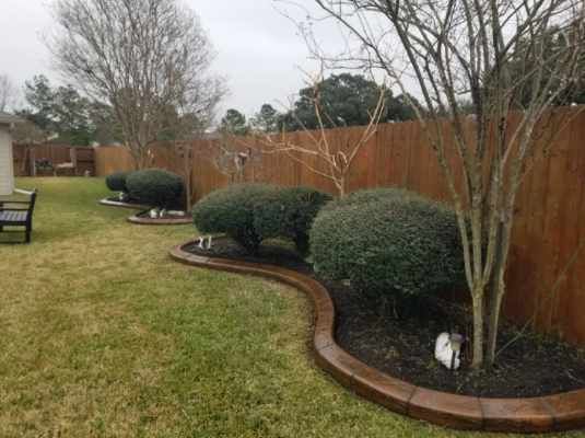 Landscaping for Texas Curb N Borders in Houston, TX