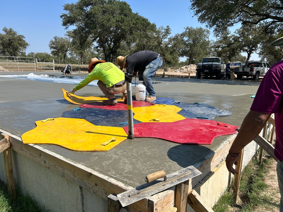 Concrete for 292 Construction, LLC in Gonzales County, TX