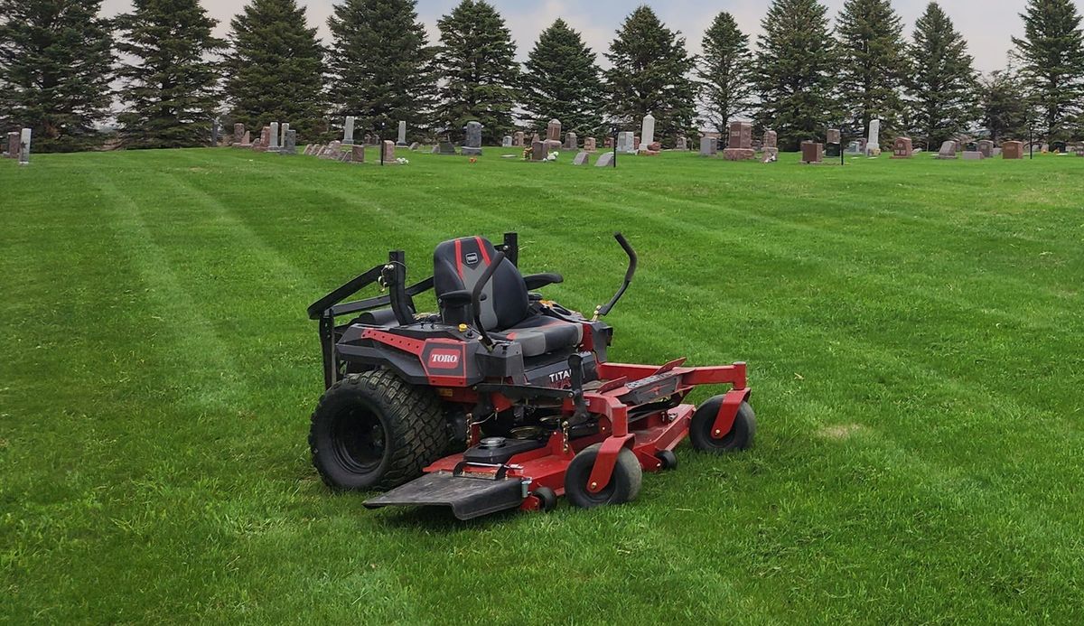 Mowing for A-N-H Lawn Care in Madison, MN